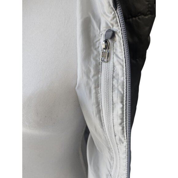 PATAGONIA Women's Size Small Nano Puff Lined Vest Primaloft Feather Grey Zip Up - Picture 12 of 12
